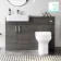 Harper Charcoal Elm Combination Vanity Basin and Denver Toilet 1200mm