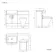 Harper Charcoal Elm Combination Vanity Basin and Atlanta Toilet 1200mm
