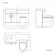 Harper Charcoal Elm Combination Vanity Basin and Seattle Toilet 1200mm - Left Handed