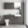 Harper Charcoal Elm Combination Vanity Basin and Atlanta Toilet 1500mm