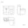 Harper Gloss White Combination Vanity Basin with Marble Top & Denver Toilet 1000mm