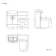 Harper Charcoal Elm Combination Vanity Basin & Denver Toilet 1000mm