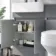 Foster Stone Grey Vanity with Semi Recessed Basin 600mm