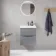 Austin Stone Grey Wall Hung Basin Drawer Vanity 500mm
