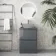 Corsica Storm Grey Drawer 600mm - Excludes Counter Top Basin