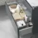 Corsica Storm Grey Wall Hung Drawer with Marble Top 800mm - Excludes Counter Top Basin