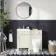Bermuda Chalk White Combination Vanity Basin and Seattle Toilet 1000mm