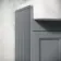 Monaco Dove Grey Basin Vanity and Back To Wall Toilet Unit 1200mm (Excludes Pan & Cistern)
