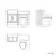 Monaco Dove Grey Combination Vanity Basin and Seattle Toilet 1200mm