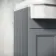 Monaco Dove Grey Combination Vanity Traditional Basin with Marble Top 1200mm (Excludes Pan & Cistern)