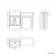 Monaco Dove Grey Combination Vanity Traditional Basin with Marble Top 1200mm (Excludes Pan & Cistern)
