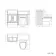 Monaco Graphite Grey Combination Vanity Basin and Seattle Toilet 1200mm