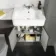 Monaco Graphite Grey Combination Vanity Basin with Marble Top 1200mm (Excludes Pan & Cistern)