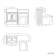 Monaco Graphite Grey Combination Vanity Traditional Basin with Marble Top & Atlanta Toilet 1200mm