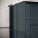 Lucia Inky Blue Vanity with Marble Top & Curved Counter Top Basin 840mm