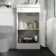 Avon Gloss White Basin Vanity and Back To Wall Unit 950mm