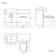 Harper Charcoal Elm Combination Vanity Basin and Seattle Toilet 1200mm - Black Accents