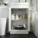 Avon Gloss White Combination Vanity Basin and Boston Toilet 1000mm