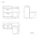 Avon Gloss White Combination Basin Drawer and Boston Toilet 1100mm