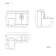 Avon Gloss White Combination Vanity Basin and Boston Toilet 1100mm - Right Handed