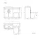 Avon Stone Grey Combination Vanity Basin and Boston Toilet 1100mm - Black Accents