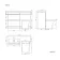 Trent Gloss White Combination Basin Drawer and Boston Toilet 1100mm - Left Handed