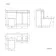 Trent Stone Grey Combination Vanity Basin and Boston Toilet 1100mm - Right Handed