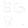 Harper Gloss White Back To Wall Unit and Boston Toilet