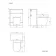 Charcoal Elm Back To Wall Unit and Boston Toilet