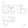 Harper Stone Grey Combination Vanity Basin and Boston Toilet 1200mm - Right Handed