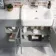 Harper Stone Grey Combination Vanity Basin with Marble Top & Boston Toilet 1500mm