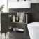 Harper Charcoal Elm Combination Vanity Basin and Boston Toilet 1200mm