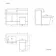 Foster Stone Grey Combination Vanity Basin and Boston Toilet 1200mm - Left Handed
