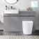 Foster Stone Grey Combination Vanity Basin with Marble Top & Boston Toilet 1200mm