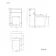 Corsica Curved Storm Grey Slimline Back To Wall Unit and Boston Toilet