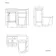 Bermuda Dove Grey Combination Vanity Basin and Boston Toilet 1000mm