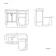 Bermuda Dove Grey Combination Vanity Basin and Boston Toilet 1100mm
