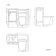 Bermuda Chalk White Combination Vanity Basin and Boston Toilet 1000mm