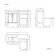 Bermuda Chalk White Combination Vanity Basin and Boston Toilet 1100mm
