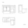 Bermuda Chalk White Combination Vanity Basin and Boston Toilet 1300mm