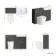 Monaco Graphite Grey Combination Vanity Traditional Basin and Boston Toilet 1200mm