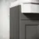 Monaco Graphite Grey Combination Vanity Traditional Basin with Marble Top & Boston Toilet 1200mm