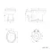 Monaco Graphite Grey Combination Vanity Traditional Basin and Hudson Toilet with Wooden Seat 1500mm