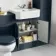Monaco Inky Blue Traditional Basin Vanity 600mm