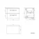 Elba Graphite Grey Wall Hung Drawer 600mm Excludes Counter Top Basin - Brushed Brass Accents