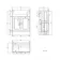 Monaco Graphite Grey Combination Vanity Basin with Marble Top 1200mm (Excludes Pan & Cistern) - Brushed Brass Accents