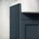 Monaco Inky Blue Basin Vanity and Back To Wall Unit 1200mm (Excludes Pan & Cistern) - Brushed Brass Accents