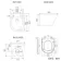 Monaco Midnight Green Combination Vanity Basin with Marble Top & Boston Toilet 1200mm
