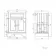 Lucia Chalk White Cabinet with Oak Effect Top 640mm (Excludes Counter Top Basin) - Brushed Brass Accents