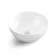 Lucia Chalk White Vanity with Oak Effect Top & Round Counter Top Basin 640mm - Brushed Brass Accents